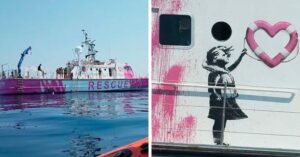 The Banksy Rescue Captain